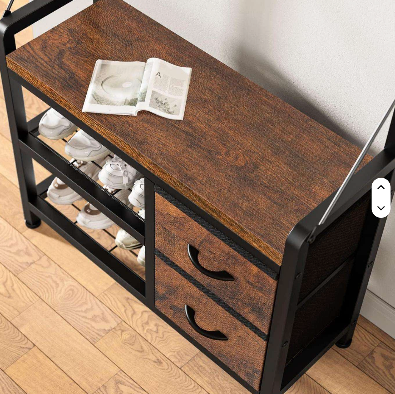 Rustic Hall Tree - 2 in 1 Hall Tree